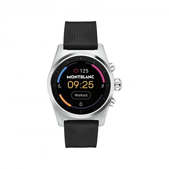 万宝龙/Montblanc 万宝龙Summit Lite智能腕表铝质和橡胶灰色款 128414 - U0128414