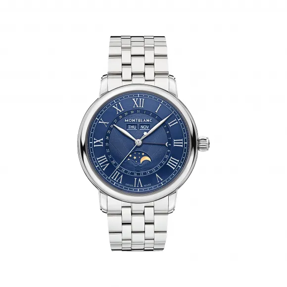 万宝龙/Montblanc 明星系列全历腕表 午夜蓝 MB130968
