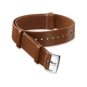 欧米茄/Omega 金棕色Novonappa皮表带 - 031CUZ011419