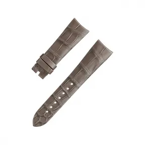 欧米茄/Omega 灰棕色鳄鱼皮表带，搭配针扣 腕表表带 032CUZ009874|025STZ008327