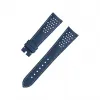 欧米茄/Omega Watch Straps 蓝色皮表带连针扣