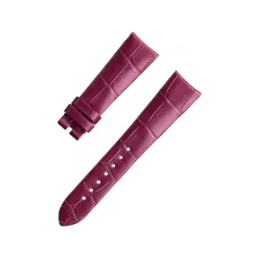 欧米茄/Omega 粉色鳄鱼皮表带，搭配针扣 | OMEGA®