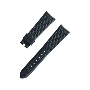 欧米茄/Omega 深蓝色皮表带，搭配针扣 腕表表带 032CUZ011315|025STZ008327