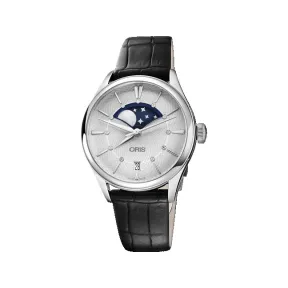 豪利时/Oris Oris Artelier Artelier 大月相 日历腕表 01 763 7723 4051-07 5 18 64FC