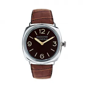 沛纳海/Panerai 铂金 限量珍藏款系列 手动机械机芯 男表 PAM00021