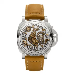 沛纳海/Panerai AISI316L磨砂精钢 Luminor 1950 自动机械表芯 男表 PAM00852