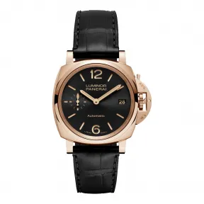 沛纳海/Panerai 5NPt红金 LUMINOR DUE系列 自动机械表芯 男表 PAM00908