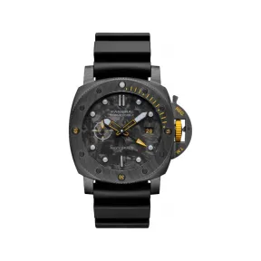 沛纳海/Panerai Submersible系列 44.00 MM 钛、碳 男表 PAM01324