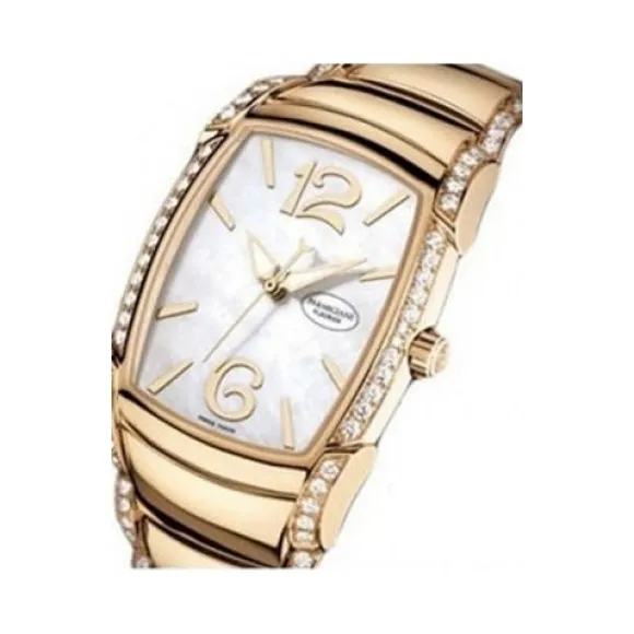 帕玛强尼/Parmigiani KALPA GRANDE系列 18k玫瑰金镶钻 46.6x34MM 自动机械 女表 PF0011331.04