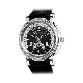 帕玛强尼/Parmigiani Retrograde Perpetual Calendar系列 男表 18k白金 自动机械机芯 PF002613.01