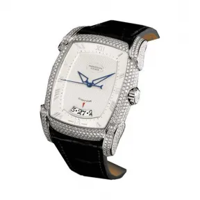 帕玛强尼/Parmigiani 方恒系列 18k白金镶钻 53x37.2MM 自动机械 男表 PF02467.01