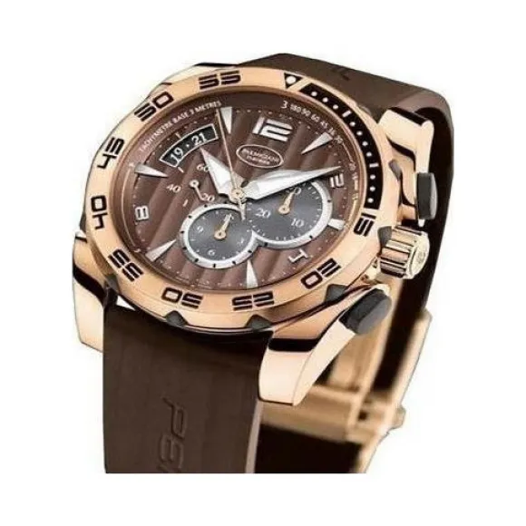 帕玛强尼/Parmigiani Pershing系列 男表 18k玫瑰金 自动机械机芯 PF600103.06