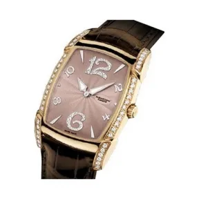 帕玛强尼/Parmigiani Kalpa Piccola系列 女表 18k玫瑰金镶钻 自动机械机芯 PF600191.01