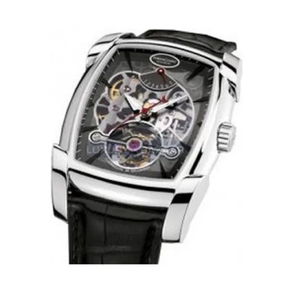 帕玛强尼/Parmigiani TOURBILLON系列 950铂金 53x37.2MM 手动机械 男表 PF602297
