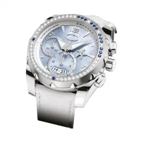 帕玛强尼/Parmigiani CHRONOGRAPH 系列 18k白金 42MM 自动机械 女表 PF602880