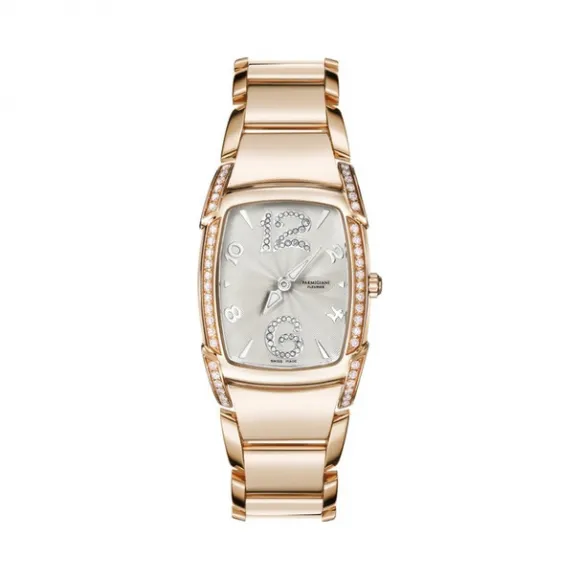 帕玛强尼/Parmigiani Kalpa系列 女表 18k玫瑰金镶钻 石英机芯 PFC160-1020700