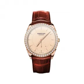帕玛强尼/Parmigiani Tonda 系列 女表 18K玫瑰金  自动机械机芯 PFC288-1064300-HA4021