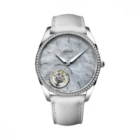 帕玛强尼/Parmigiani 高级复杂腕表系列 男表 18K白金 3层圆形表壳 镶嵌74颗钻石 自动机械机芯 PFH279-1266100