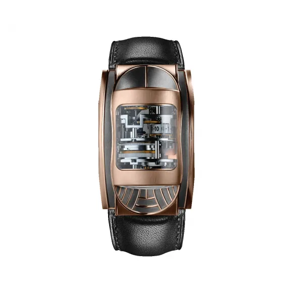 帕玛强尼/Parmigiani Bugatti系列 男表 18K玫瑰金  手动机械机芯 PFH340-1012700-HC3042