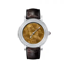 帕玛强尼/Parmigiani Toric 系列 男表 18K白金 手动机械机芯 PFH437-1201900-HA1241