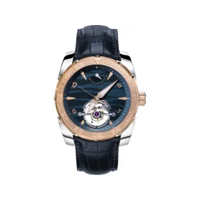 帕玛强尼/Parmigiani Pershing系列 男表 钛/粉红金 手动机械机芯 PFH551-3100600-HA3142