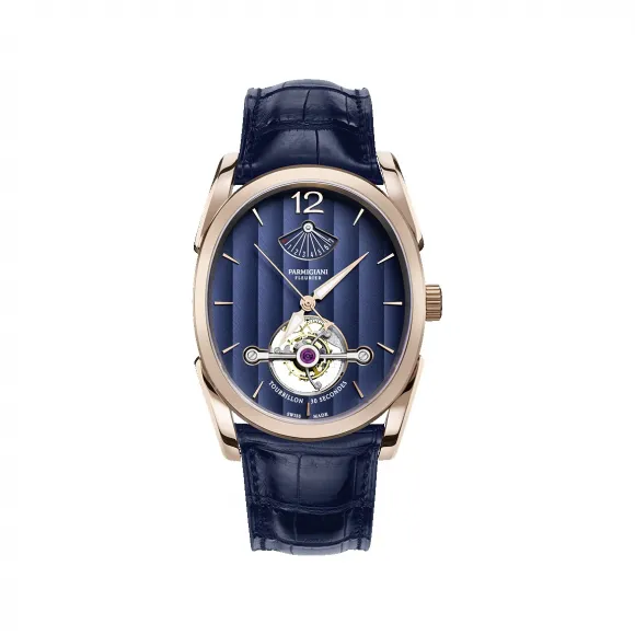 帕玛强尼/Parmigiani Ovale系列 男表 18K玫瑰金  手动机械机芯 PFH750-1000600-HA3141