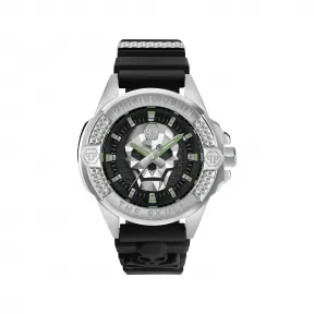 菲利普·普莱因/Philipp Plein $KULL TITAN 银表 109548-70-4-0