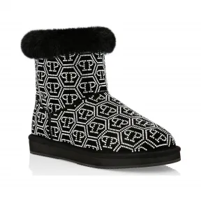 菲利普·普莱因/Philipp Plein 雪地靴 A19S-WSE0312-PTE003N-02