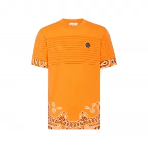 菲利普·普莱因/Philipp Plein T 恤圆领 SS 佩斯利头巾 FACC-MTK6352-PJY002N-20