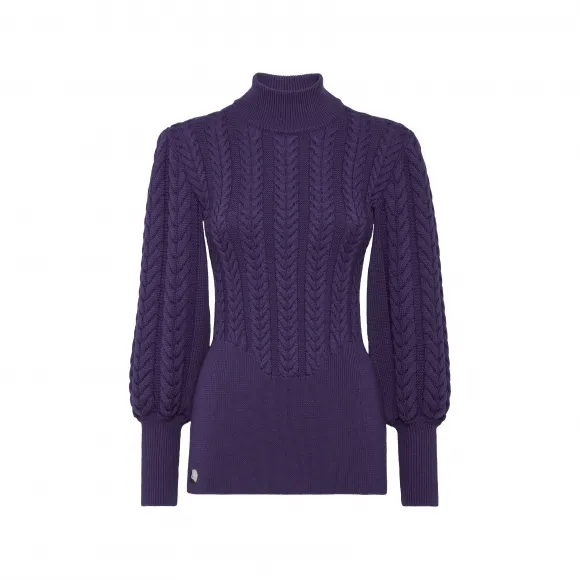 菲利普·普莱因/Philipp Plein 羊毛高领长袖基本款 FACC-WKK0248-PKN002N-73