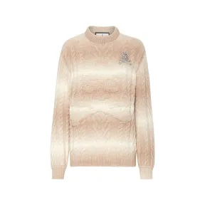 菲利普·普莱因/Philipp Plein 羊毛针织套衫圆领长袖 Skull&Bones FACC-WKO0562-PKN002N-01