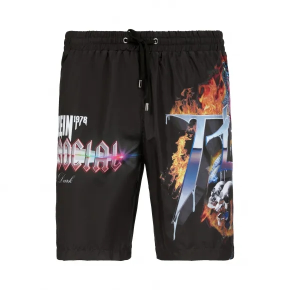 菲利普·普莱因/Philipp Plein 沙滩裤 S20C-MMT0188-PTE003N-02