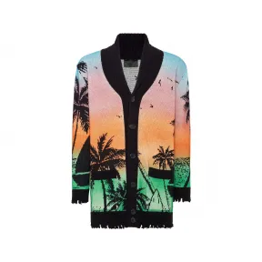 菲利普·普莱因/Philipp Plein 羊羔绒大廓形开衫夏威夷 SACC-MKQ0054-PKN002N-21