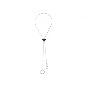 普拉达/Prada 金属徽标挂链 1PS052-66A-F0H76