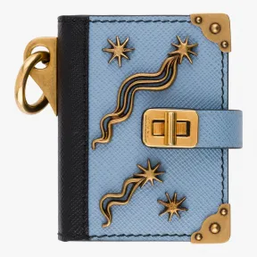 普拉达/Prada 星际紫+黑色  记事本 1TL101 053 F0M25