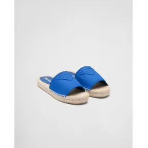 普拉达/Prada 织物草底鞋 1XX619-3LKE-F0013