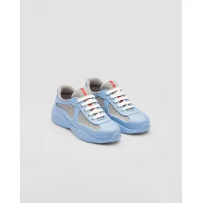 普拉达/Prada 美洲杯软橡胶和自行车面料的休闲鞋 3E6500-3LLJ-F0076