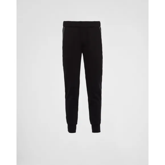 普拉达/Prada Re-Nylon 再生尼龙细节运动裤 UJP207-118V-F0967