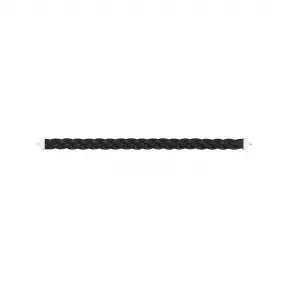 麒麟/qeelin 黑色皮革手带 (尺吋为16.5/17.5/18.5公分) (手帶与扣子分开发售) BR-175T-WGBLKBL