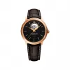 雷蒙威/Raymond Weil 男士镂空棕色皮带腕表 - 经典大师系列 40 MM 自动机械机芯 2227-PC5-20021