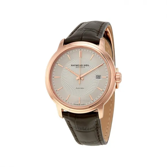 雷蒙威/Raymond Weil Maestro 39 MM 不锈钢 自动机械机芯 男表 2237-PC5-65001