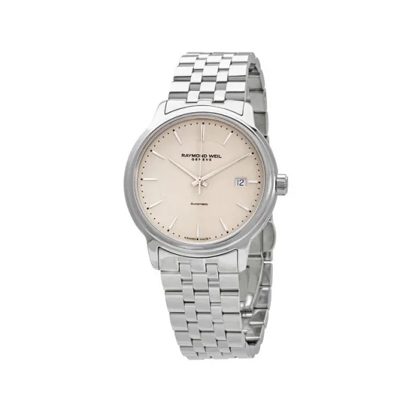 雷蒙威/Raymond Weil Maestro 39.5 MM 不锈钢 自动机械机芯 男表 2237-ST-65011