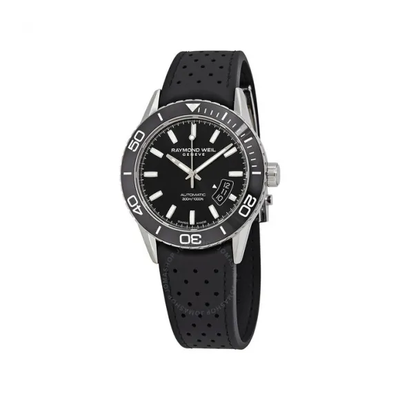 雷蒙威/Raymond Weil Freelancer 42.5 MM 不锈钢 自动机械机芯 男表 2760-SR1-20001