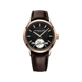 雷蒙威/Raymond Weil 自由骑士系列 - RW1212 玫瑰金镂空腕表 42.5 MM 自动机械机芯 2780-SC5-20001