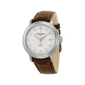 雷蒙威/Raymond Weil Maestro 39.5 MM 不锈钢 自动机械机芯 男表 2837-SL5-65001