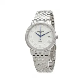 雷蒙威/Raymond Weil Maestro 39.5 MM 不锈钢 自动机械机芯 男表 2837-ST-00308
