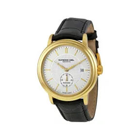 雷蒙威/Raymond Weil Maestro 39.5 MM 不锈钢 自动机械机芯 男表 2838-PC-65001