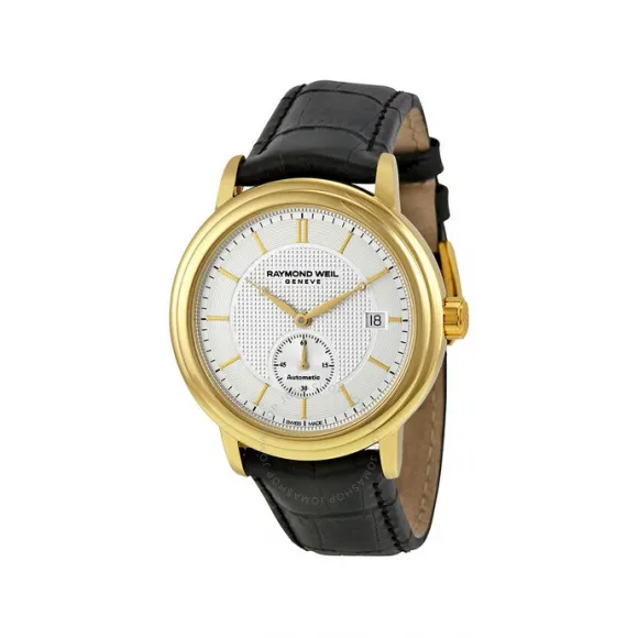 雷蒙威/Raymond Weil Maestro 39.5 MM 不锈钢 自动机械机芯 男表 2838-PC-65001