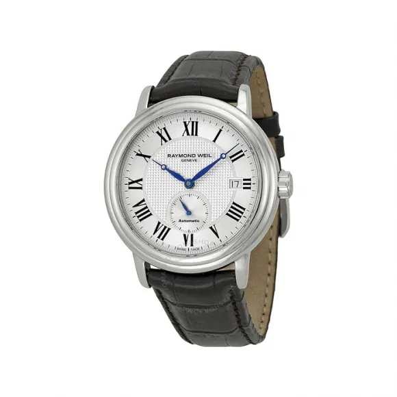 雷蒙威/Raymond Weil Maestro 40 MM 不锈钢 自动机械机芯 男表 2838-STC-00659