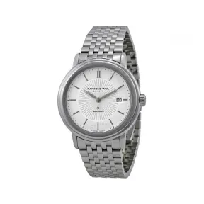 雷蒙威/Raymond Weil Maestro 41.5 MM 不锈钢 自动机械机芯 男表 2847-ST-30001